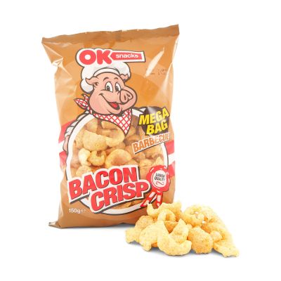 Bacon Crisp Fläsksvålar Barbecue, 150 g