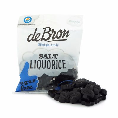 de Bron Salt Liquorice, 100 g