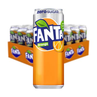 Fanta Zero Orange, 330 ml x20