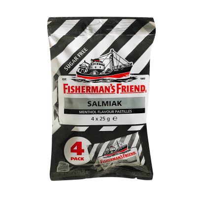 Fisherman's Friend Salmiak Sockerfri, 25 g x4