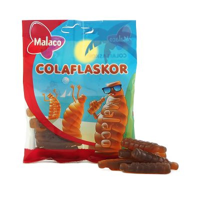 Malaco Colaflaskor, 80 g