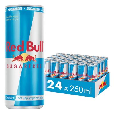 Red Bull Sockerfri, 250 ml x24