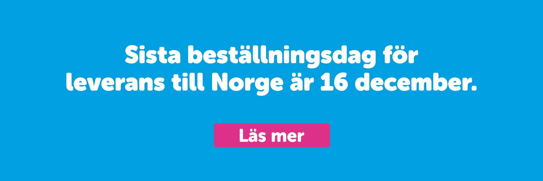 Handla godis från Norge